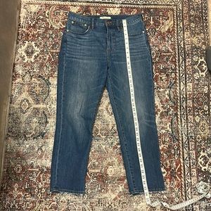 Madewell Perfect Vintage Crop Size 29